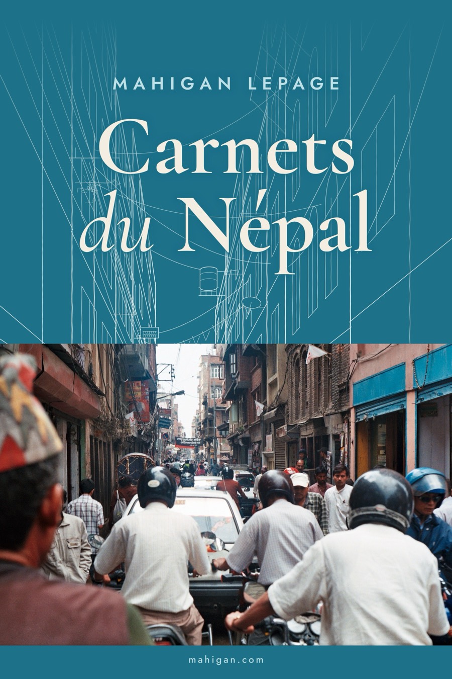 Carnets du Népal, Mahigan Lepage : couverture